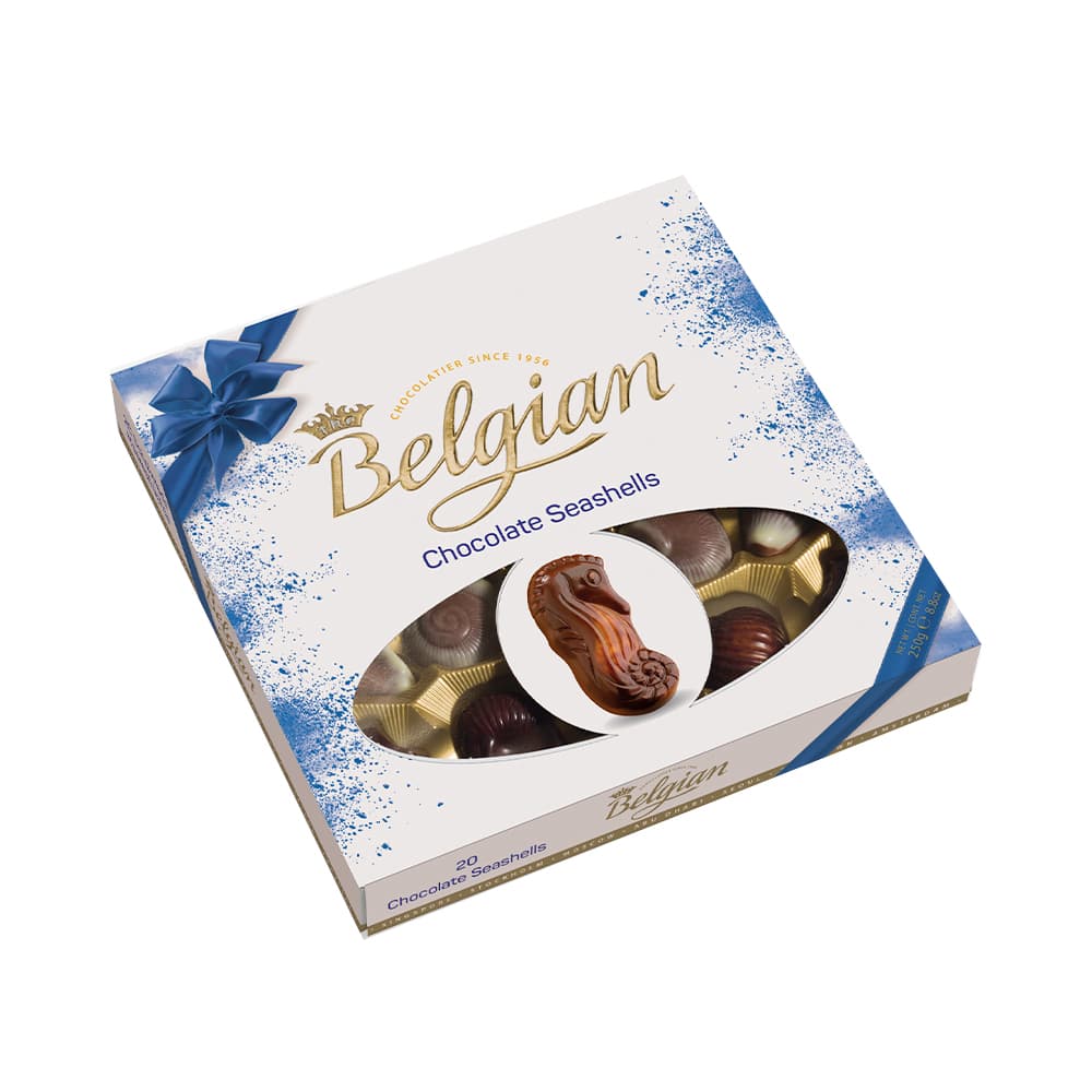 Anúncio: CHOCOLATE THE BELGIAN SEASHELLS 250GR