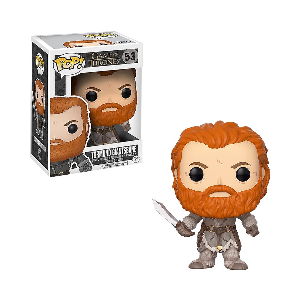 Anúncio: MUÑECO FUNKO POP GAME OF THRONES TORMUND GIANTSBANE 53