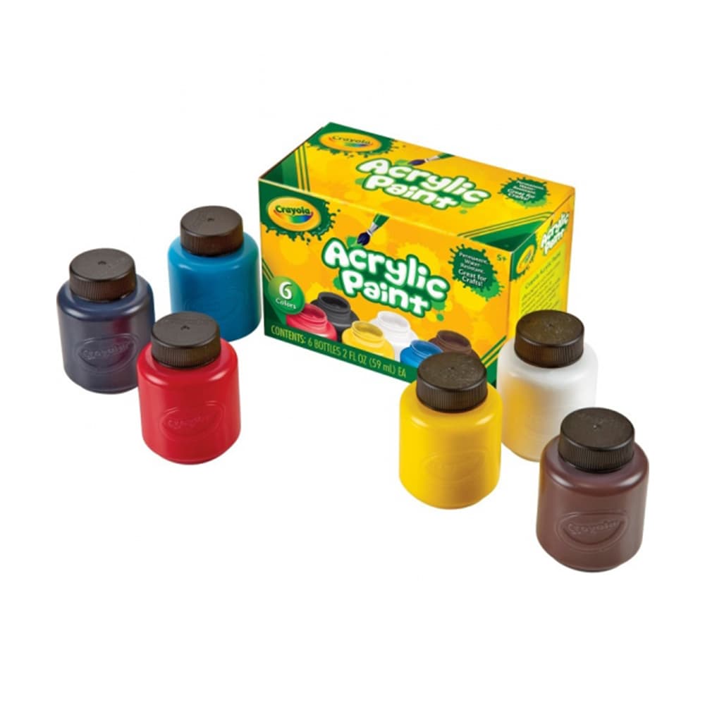 Anúncio: Pintura Crayola Acrílico resistente al agua- Ref.20-1997