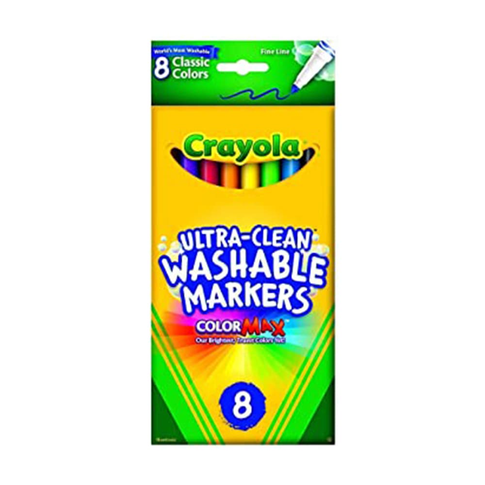 Anúncio: Marcador Crayola fine line  lavable con 8 colores - Ref.58-7809