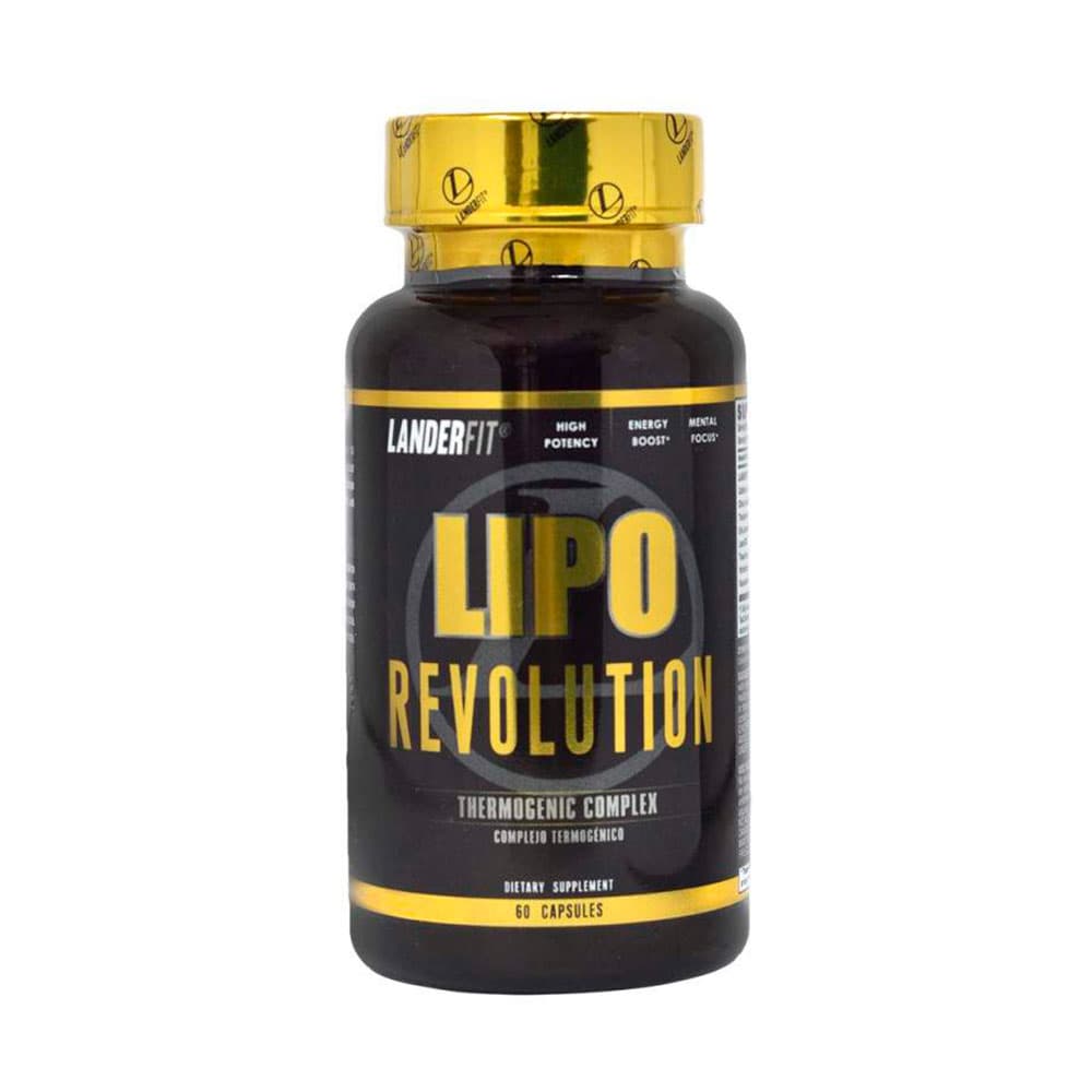Anúncio: Termogénico Lipo Revolution Landerfit 60 Capsulas
