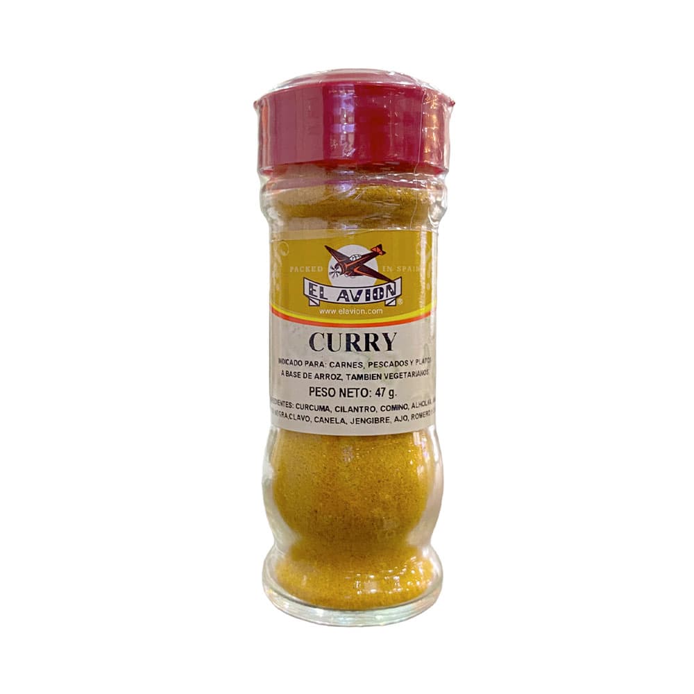 Anúncio: CONDIMENTO EL AVION CURRY EN POLVO 47G