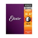 Anúncio: CUERDA GUITARRA ACÚSTICA ELIXIR NANOWEB EX11002