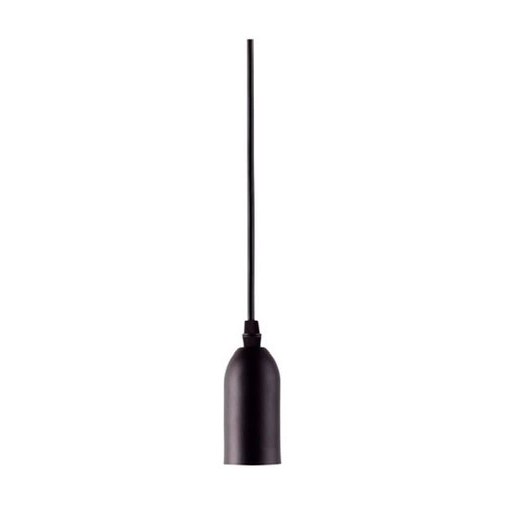 Anúncio: COLGANTE TASCHIBRA E27 40W BASE METAL COLOR NEGRO