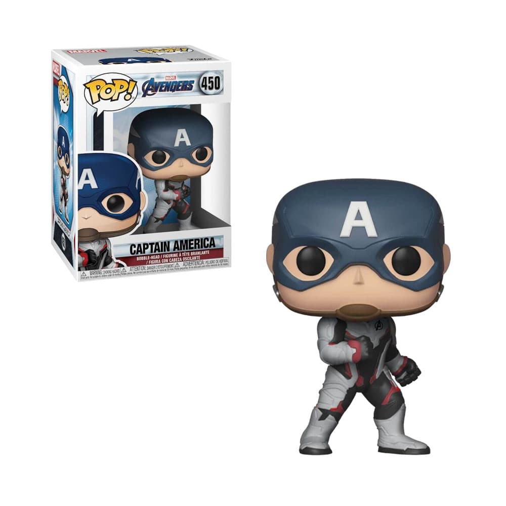 Anúncio: MUÑECO FUNKO POP MARVEL AVENGERS ENDGAME CAPTAIN AMERICA 450