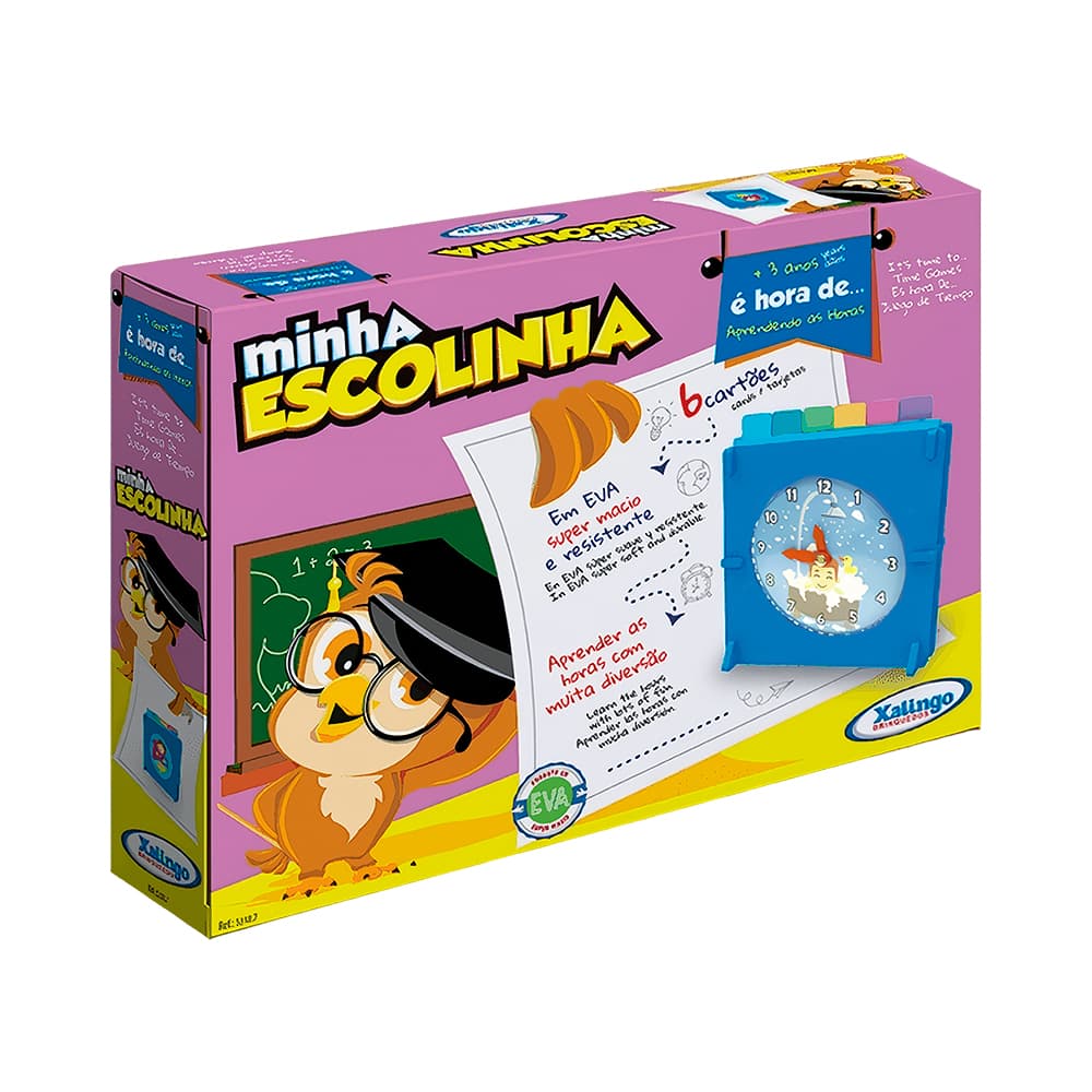 Anúncio: JUEGO XALINGO MI ESCUELITA APRENDIENDO LAS HORAS 5318.7