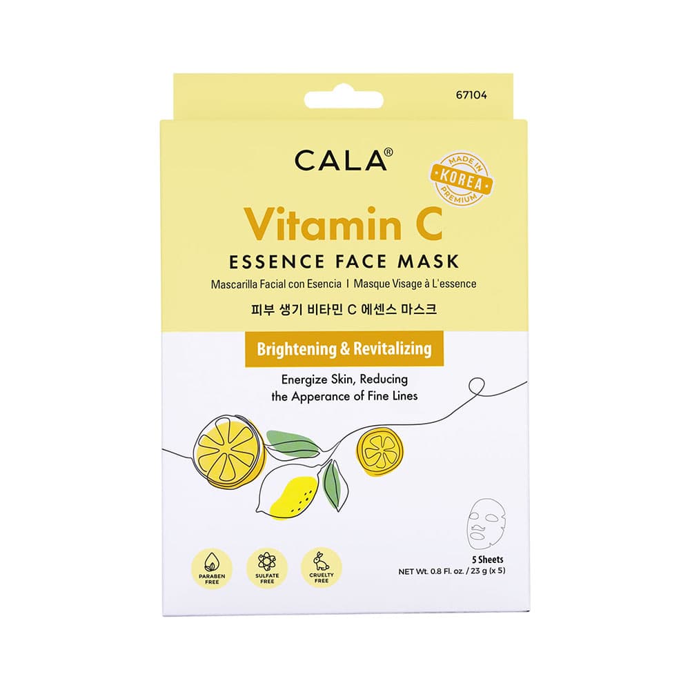 Anúncio: MASCARILLA FACIAL CALA VITAMIN C ESSENCE MASK 5PCS
