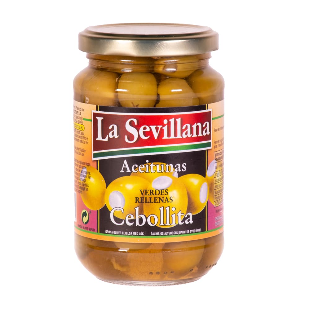 Anúncio: ACEITUNAS LA SEVILLANA RELLENAS C/ CEBOLLITAS 370ML