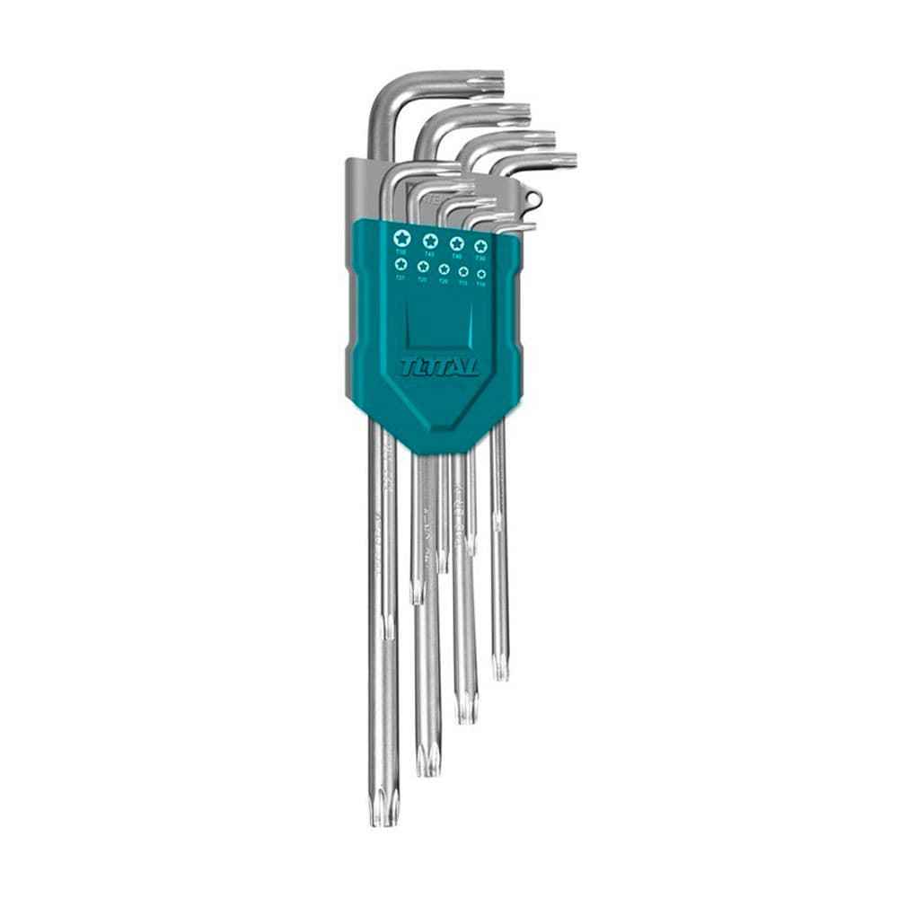 Anúncio: LLAVE TOTAL THT106392 JUEGO TORX 9 PIEZAS