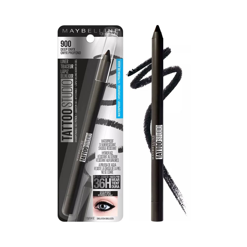 Anúncio: DELINEADOR DE OJOS MAYBELLINE TATTOO STUDIO 900 DEEP ONYX