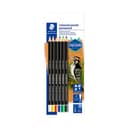 Anúncio: LÁPICES DE COLOR STAEDTLER COLOURED PENCILS PERMANENT 10820BK6-C 6 UNIDADES