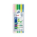Anúncio: MARCADOR STAEDTLER TRIPLUS FINELINER MY BOTANICAL COLOURS V334S6C8RE 6 UNIDADES