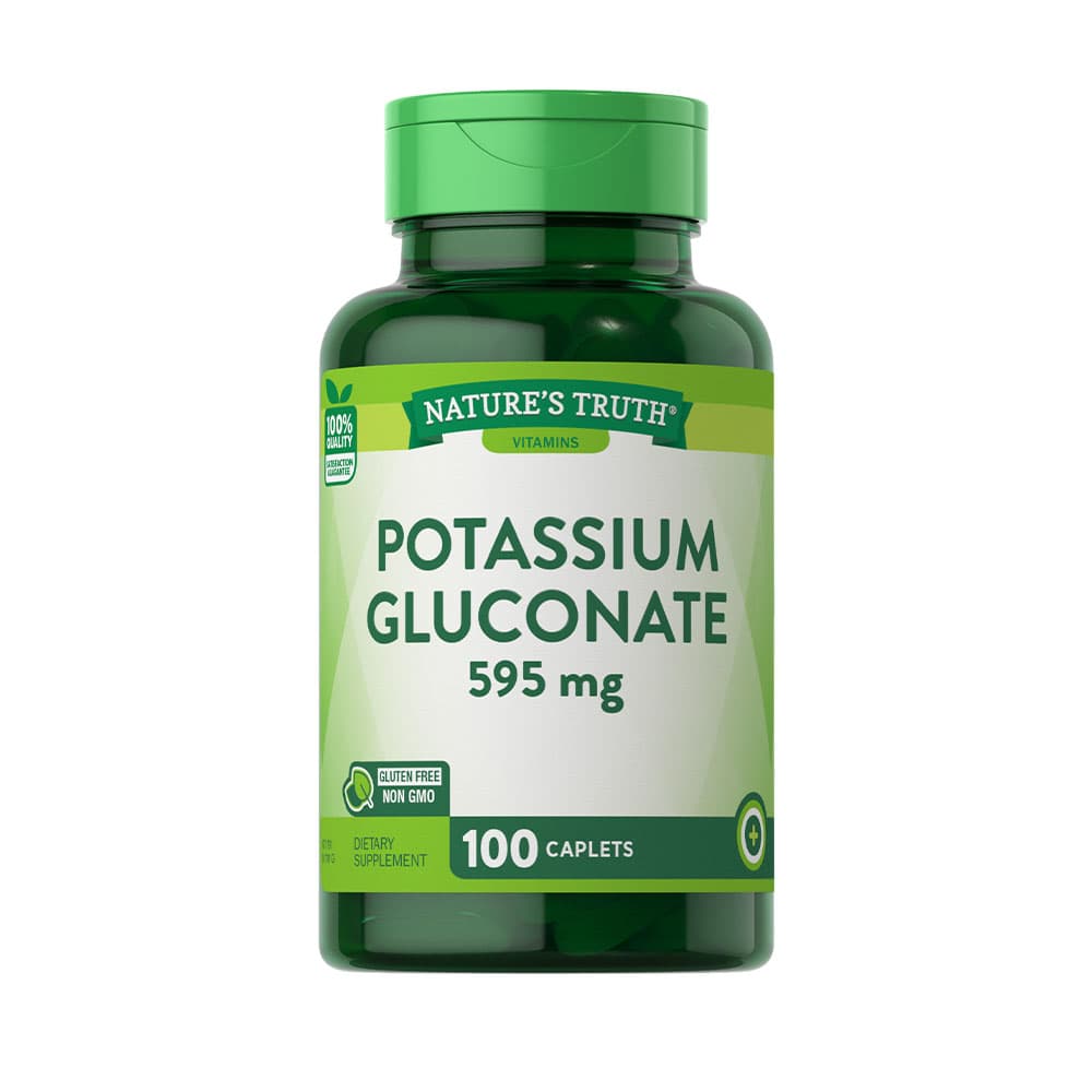 Anúncio: VITAMINA NATURE´S TRUH GLUCONATO DE POTASIO 595MG 100 CÁPSULAS