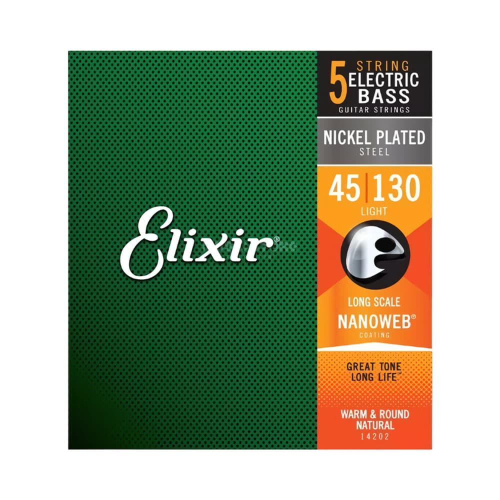 Anúncio: CUERDA BAJO ELÉCTRICO ELIXIR NANOWEB EX14202