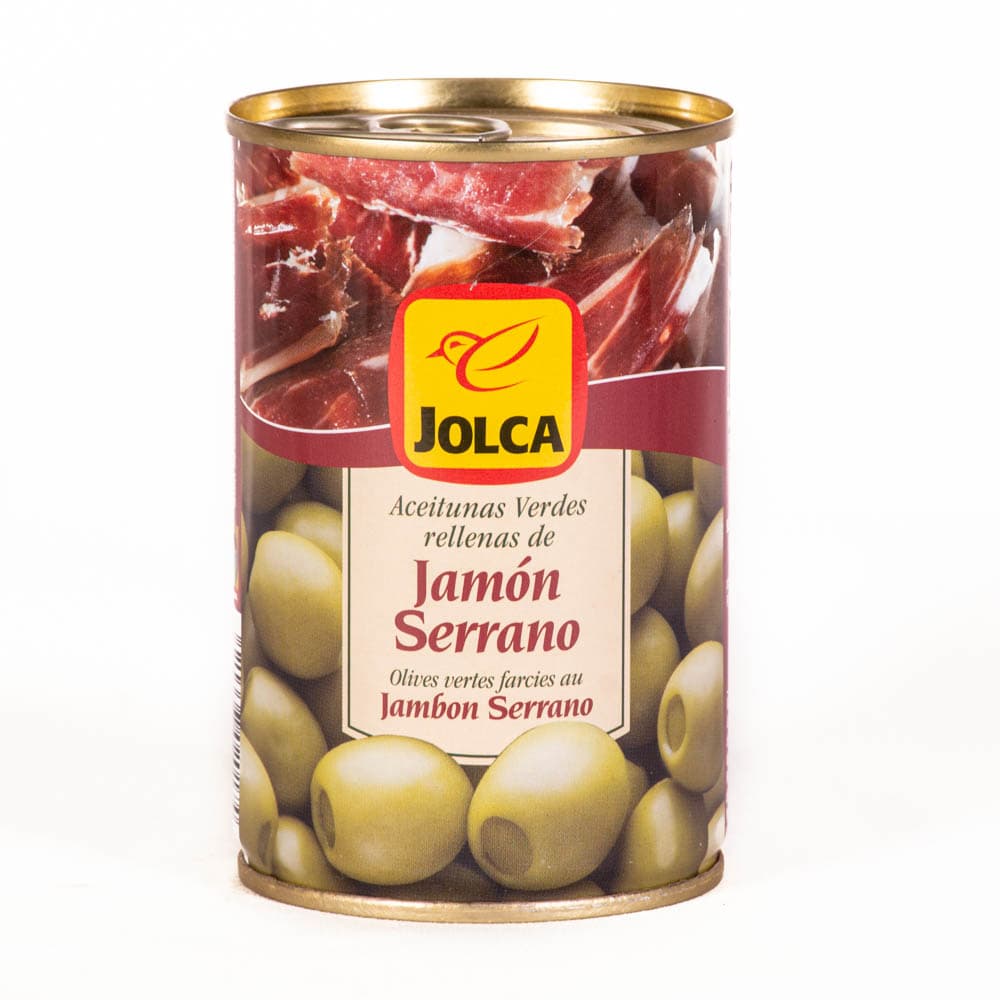 Anúncio: 0ACEITUNAS JOLCA RELLENAS DE JAMÓN 300G