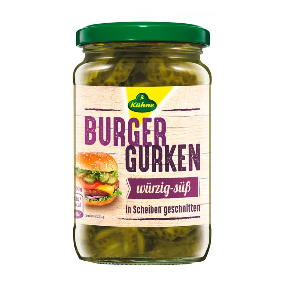 Anúncio: PEPINILLOS P/ HAMBURGUESA KUHNE 330G