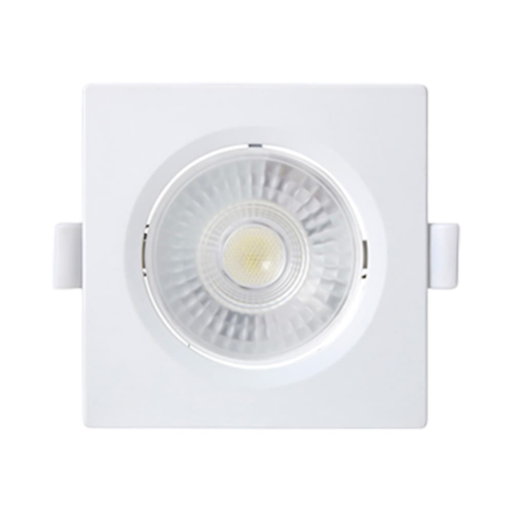 Anúncio: SPOT LED EMPOTRABLE TASCHIBRA 5W 3000K 400 LÚMENES BIVOLT CUADRADO