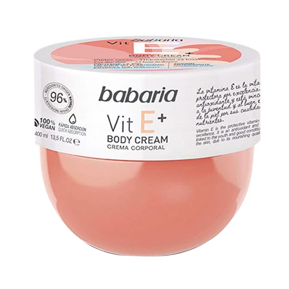 Anúncio: CREMA CORPORAL BABARIA VITAMINA E 400ML