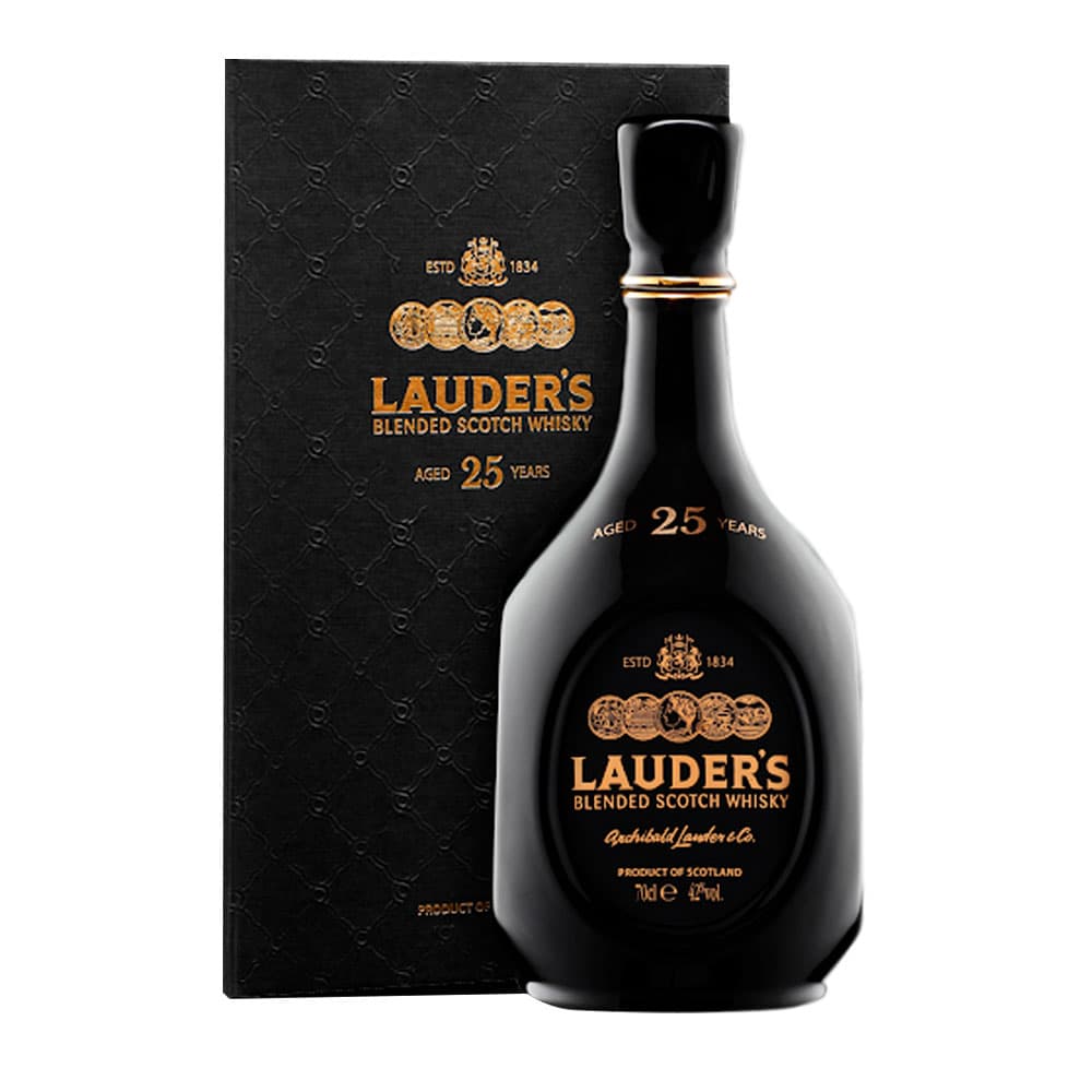 Anúncio: WHISKY LAUDER'S 25 AÑOS BLENDED 750ML