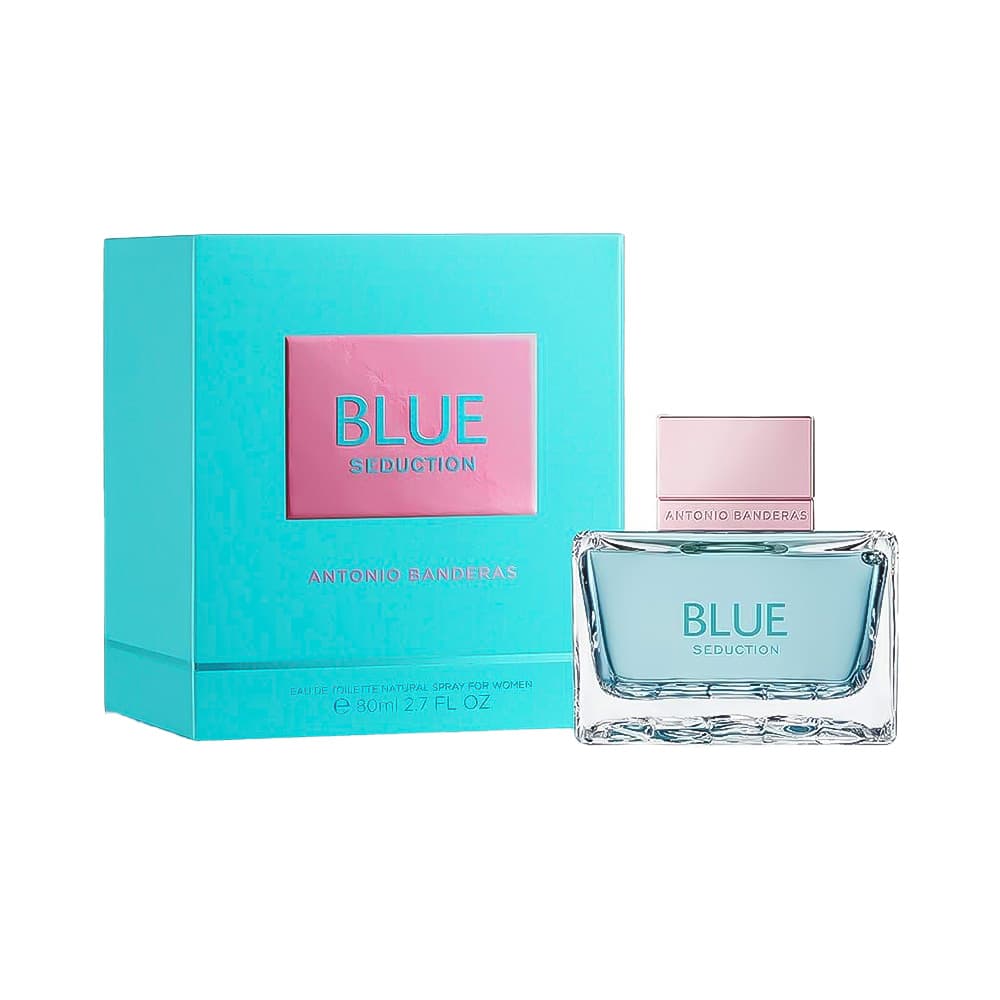Anúncio: PERFUME ANTONIO BANDERAS BLUE SEDUCTION EAU DE TOILETTE 80ML