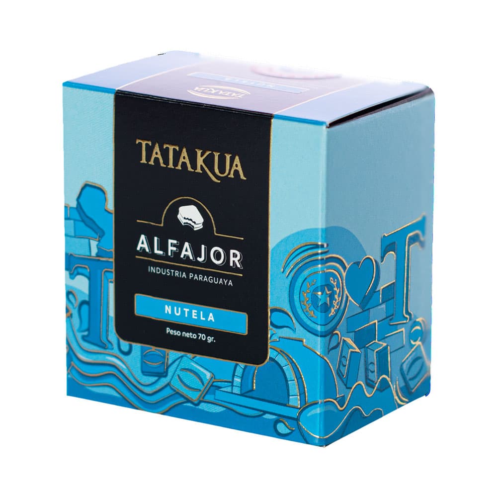 Anúncio: ALFAJOR TATAKUA NUTELA 70GR