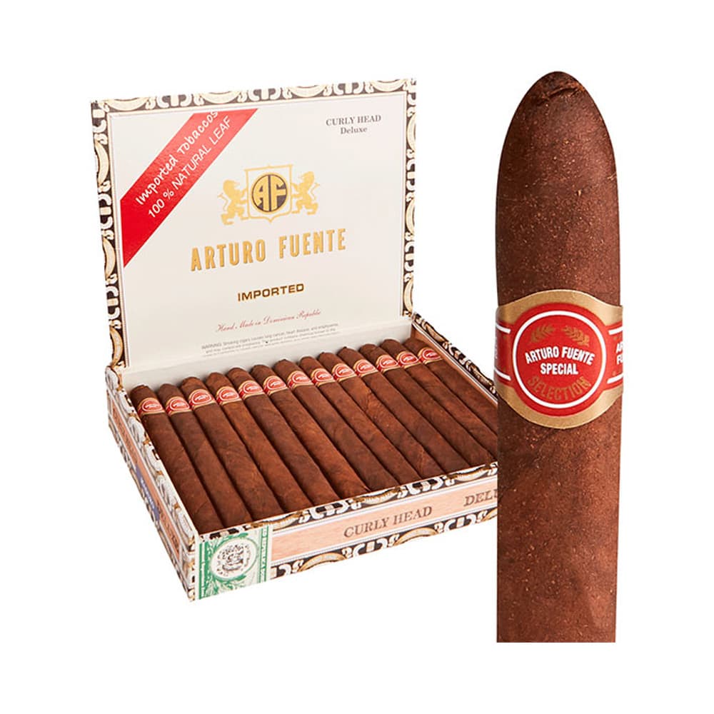 Anúncio: HABANO ARTURO FUENTE CURLY HEAD DELUXE 25 UNIDADES