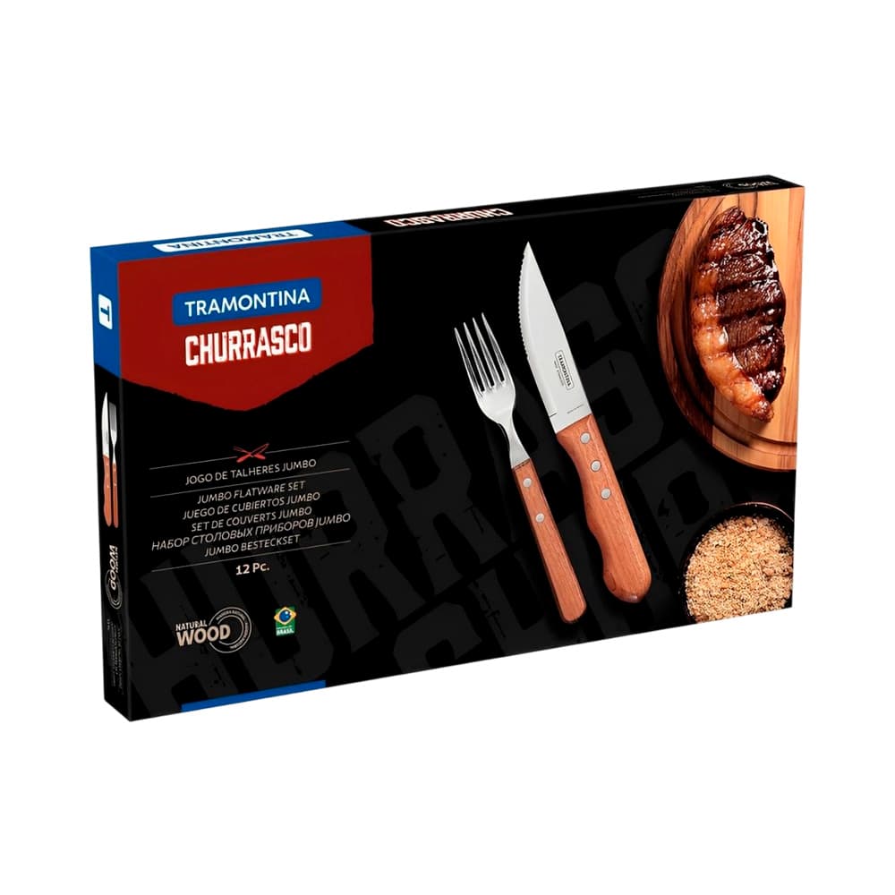 Anúncio: KIT DE CUBIERTO TRAMONTINA JUMPO 223997/063 12 PIEZAS