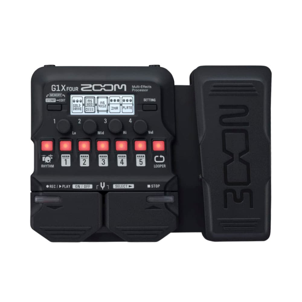 Anúncio: PEDAL MULTIEFECTOS ZOOM G1X FOUR NEGRO