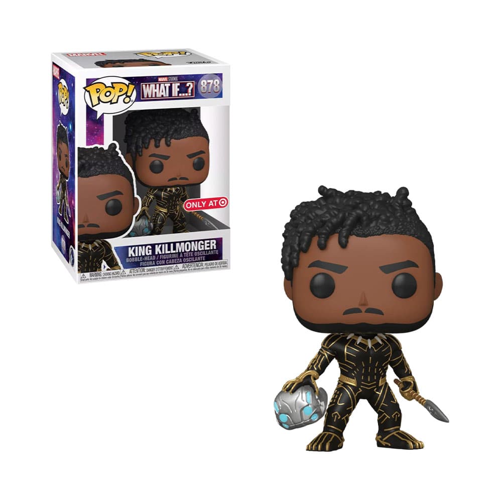 Anúncio: MUÑECO FUNKO POP MARVEL WHAT..? KING KILLMONGER 878