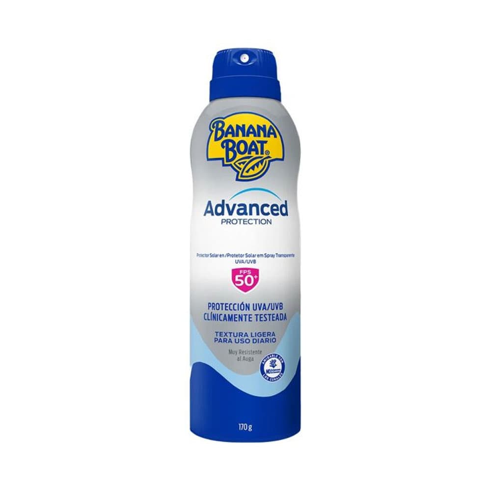 Anúncio: PROTECTOR SOLAR EN SPRAY BANANA BOAT ADVANCED PROTECTION FPS50+ 170GR