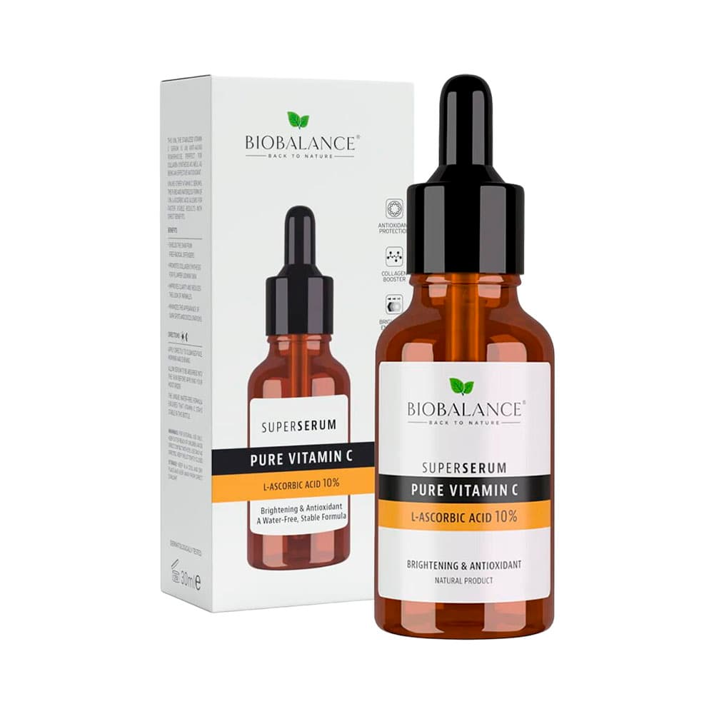 Anúncio: SÉRUM BIO BALANCE PURE VITAMIN C L-ASCORBIC ACID 10% 30ML