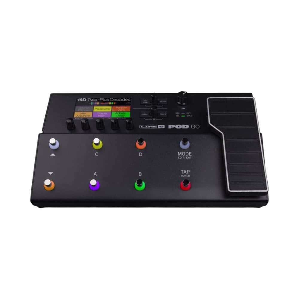 Anúncio: PEDAL LINE 6 POD GO P34-1 NEGRO