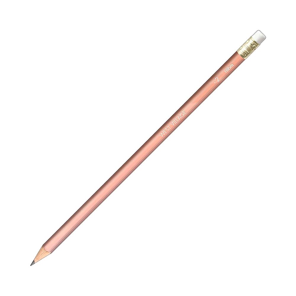 Anúncio: LÁPIZ DE GRAFITO CON BORRADOR TILIBRA WEST VILLAGE ROSE Nº 2 317102