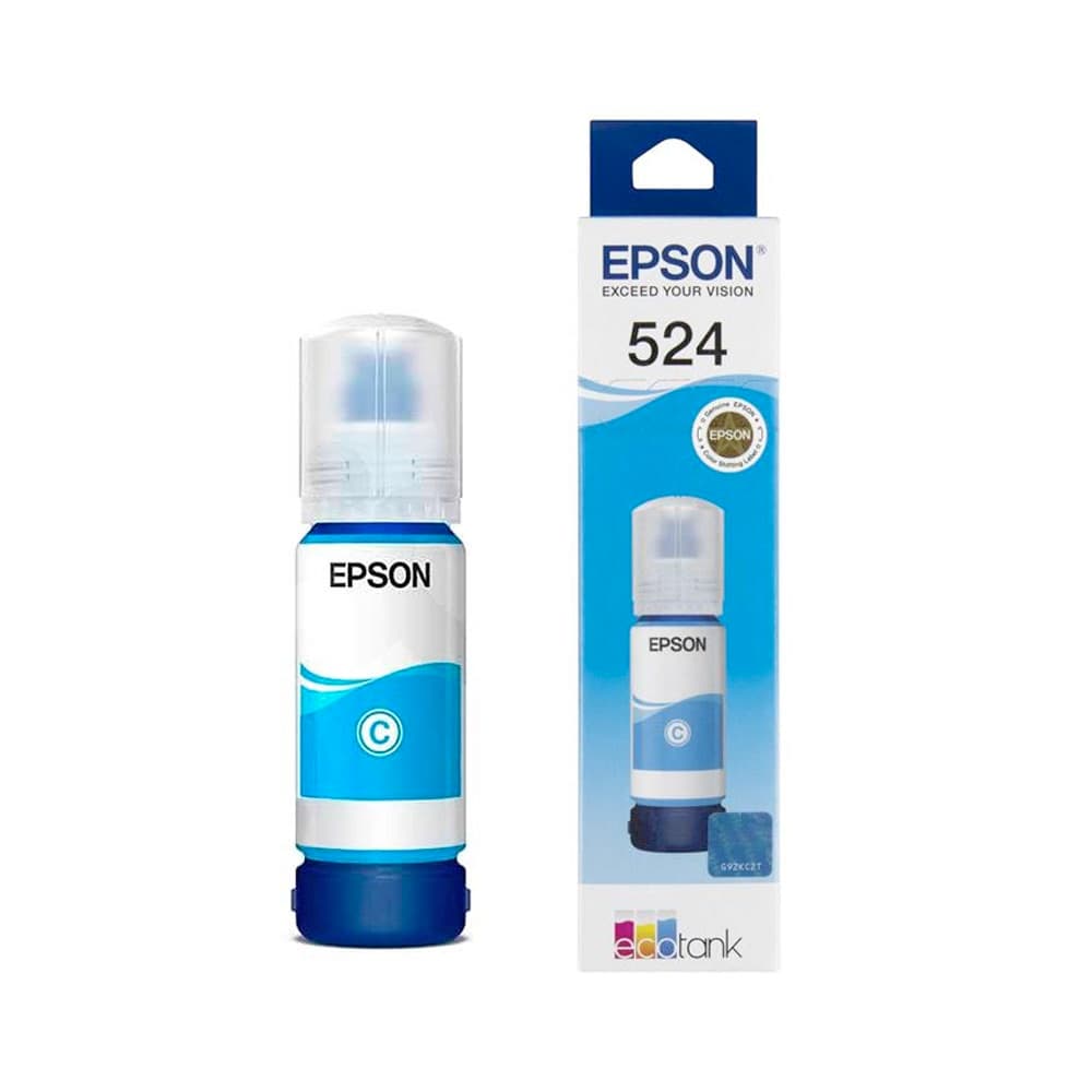Anúncio: TINTA EPSON 524 CYAN 70ML
