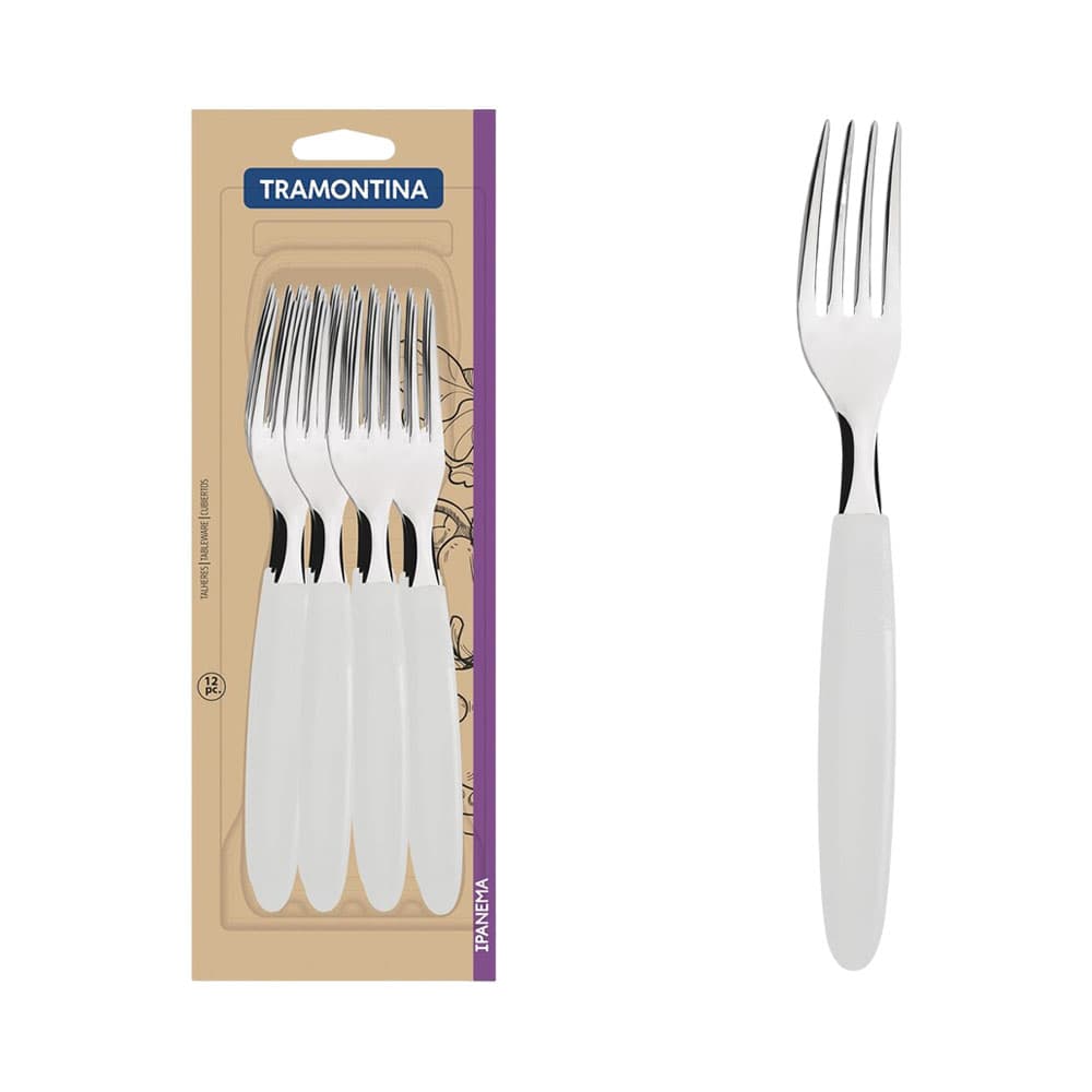 Anúncio: SET DE TENEDORES TRAMONTINA IPANEMA 23362/980 BLANCO 12 PIEZAS