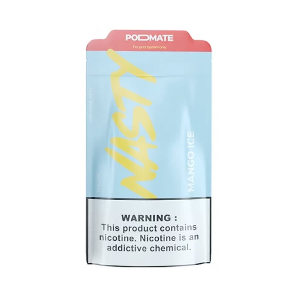 Anúncio: ESENCIA NAST JUICE NIC SALT PODMATE MANGO ICE 35MG 30ML