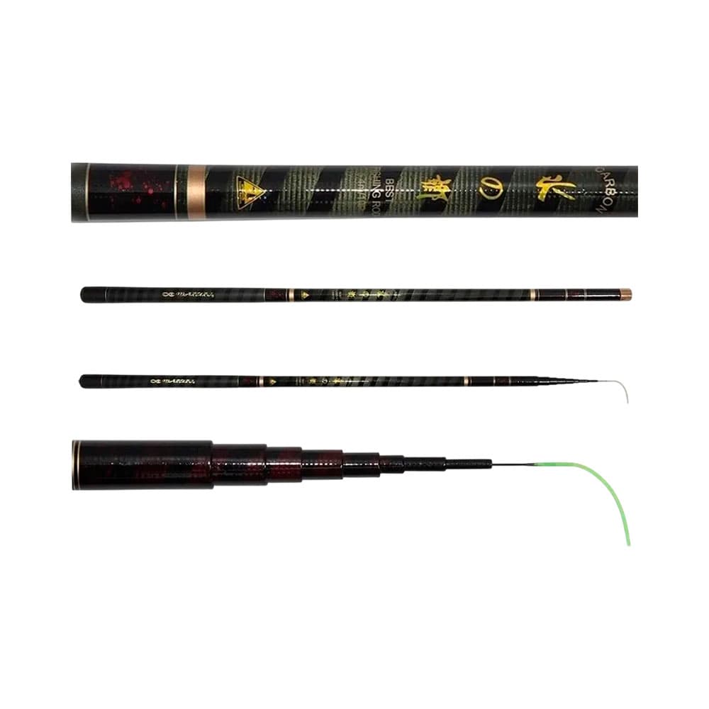 Anúncio: VARA TELESCÓPICA MARURI BEST 3372 CARBONO 10-25 LB 4.90 M 9 PARTES