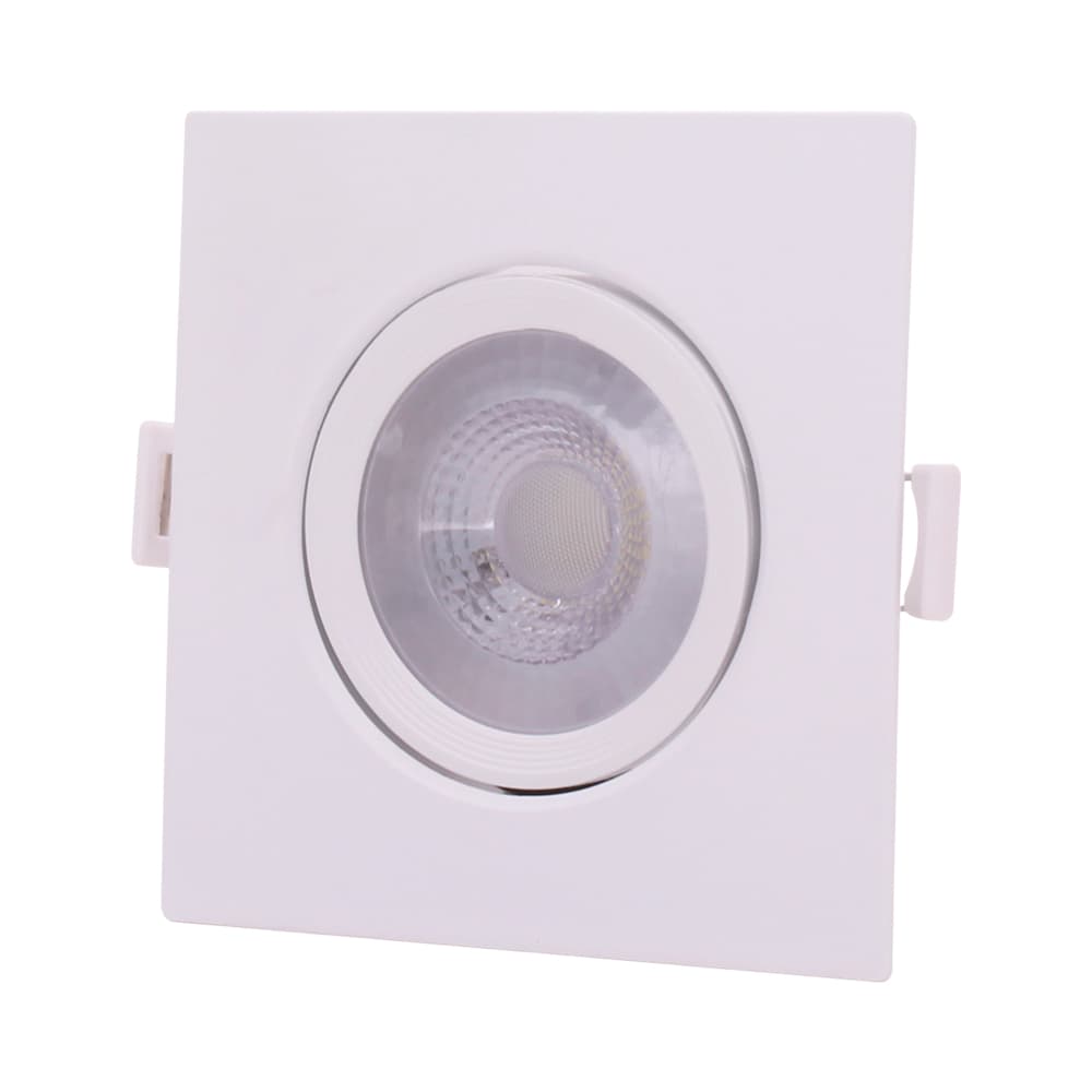 Anúncio: SPOT LED EMPOTRABLE EMALUX SL30636 6W 6000K 480 LÚMENES BIVOLT CUADRADO