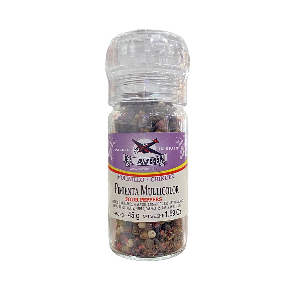 Anúncio: CONDIMENTO EL AVION PIMIENTA MULTICOLOR CON MOLINILLO 45G