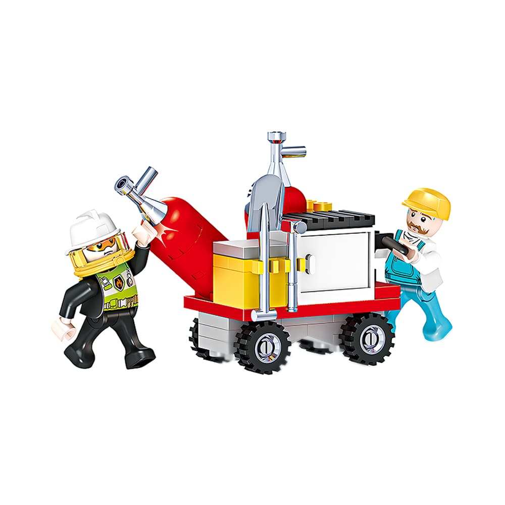 Anúncio: JUGUETE DE CONSTRUCCIÓN COGO FIRE 4177 FIRE STATION 862 PIEZAS