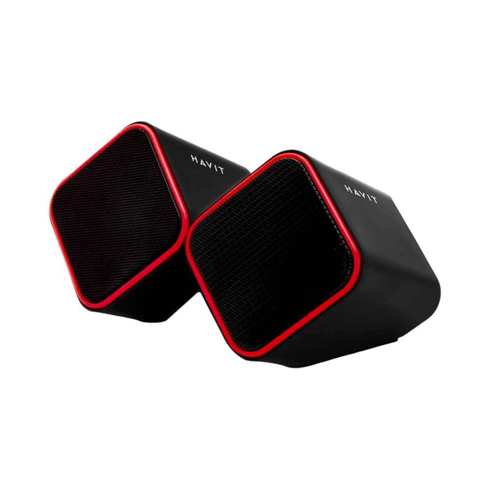 Anúncio: SPEAKER PARA PC HAVIT HV-SK473 USB NEGRO - ROJO