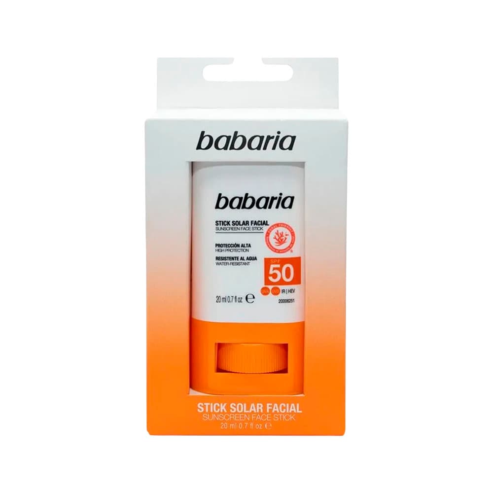 Anúncio: PROTECTOR SOLAR FACIAL BABARIA STICK SPF50 20ML