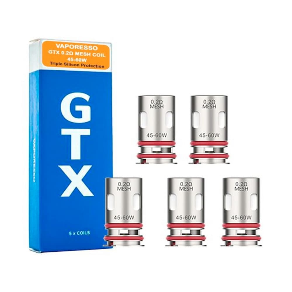 Anúncio: ACCESORIO VAPORESSO FILTRO GTX 0.2 OHM MESH COIL 5 PIEZAS