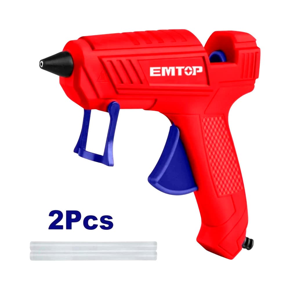 Anúncio: PISTOLA ELÉCTRICA DE SILICONA EMTOP EGGU1401 20W 220V