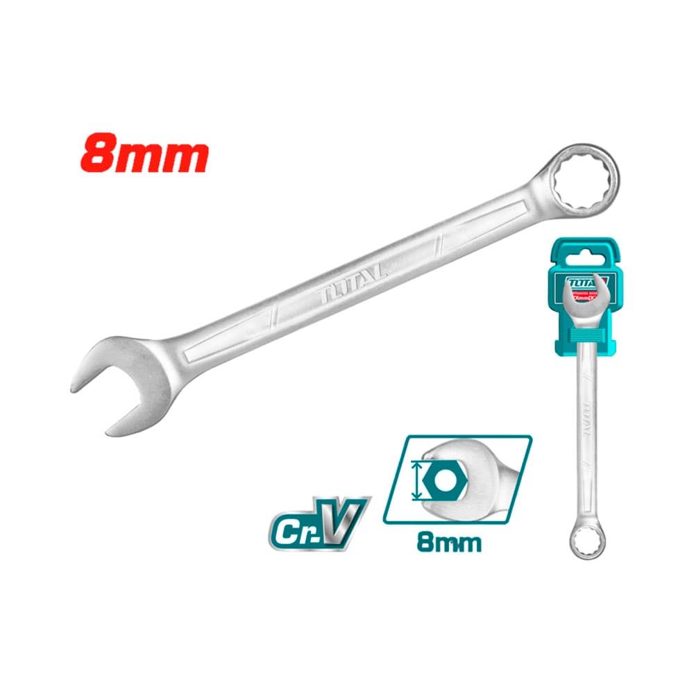 Anúncio: LLAVE COMBINADA TOTAL TCSPA081 8MM 12CM