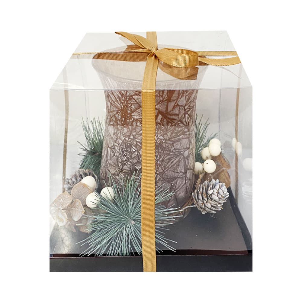 Anúncio: CANDELABRO NAVIDEÑO SANTINI 200-0600284 16 X 15.3 CM