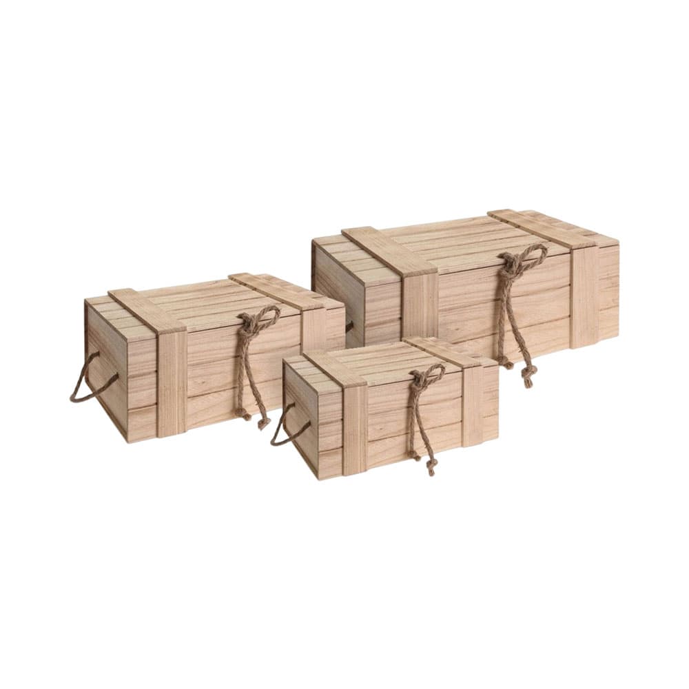 Anúncio: SET DE CAJAS DE ALMACENAMIENTO KPM 037962 3 PIEZAS