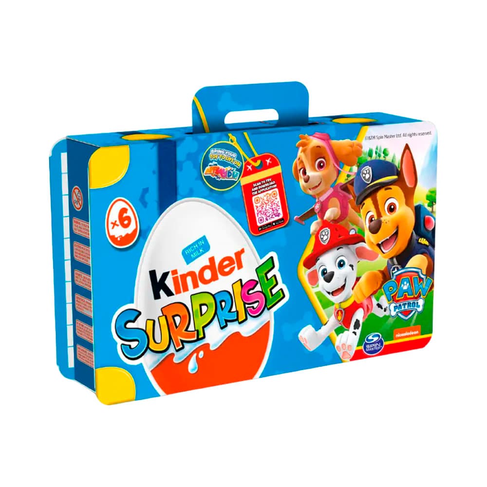 Anúncio: CHOCOLATE KINDER SURPRISE PAW PATROL 6X120GR