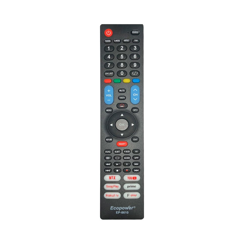 Anúncio: CONTROL UNIVERSAL PARA TELEVISIÓN ECOPOWER EP-8610