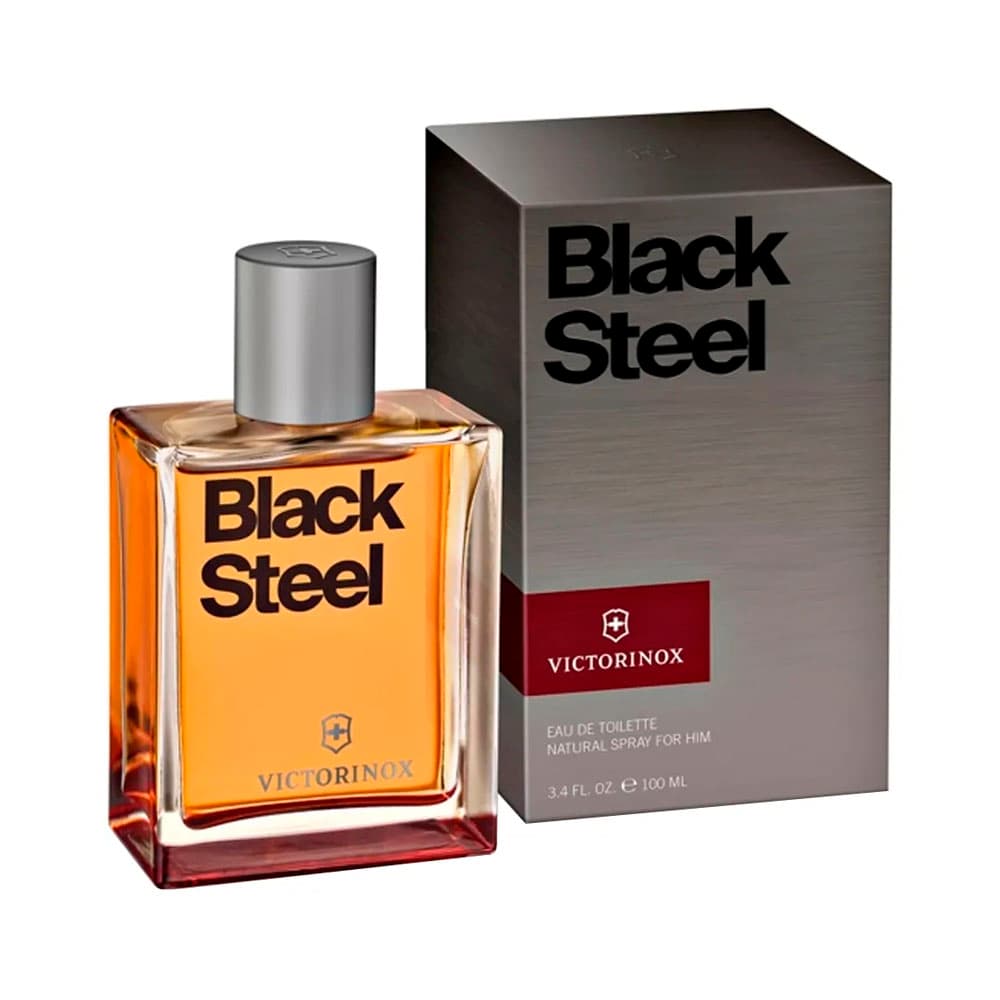 Anúncio: PERFUME VICTORINOX BLACK STEEL EDT 100ML